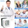 Blood Pressure Monitor Wrist Bp Monitor Large LCD Display Adjustable Wrist Cuff 5.31-7.68inch Automatic 90x2 Sets Memory For Home Use