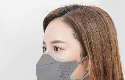 Comfortable 3-layer Thin Disposable Breathable Face Mask (Option: Grey-50PCS)