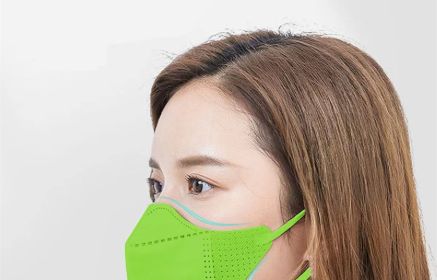 Comfortable 3-layer Thin Disposable Breathable Face Mask (Option: Green-50PCS)