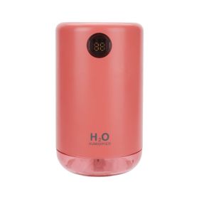 Household Portable Mute Mini Humidifier (Option: Pink-USB)