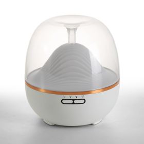 Colorful Night Light With Remote Control Aromatherapy Machine (Option: White-AU)