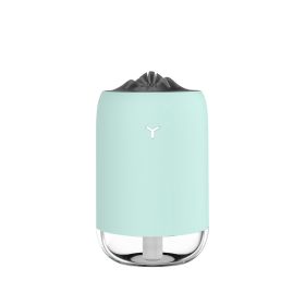 Usb Mini Portable Large Capacity Desktop Car Humidifier (Option: Magic Flame Blue-USB)