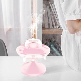 UFO Humidifier Quiet Aromatherapy Office (Option: Pink-USB)