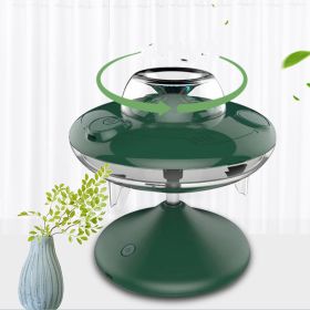 UFO Humidifier Quiet Aromatherapy Office (Option: Green-USB)