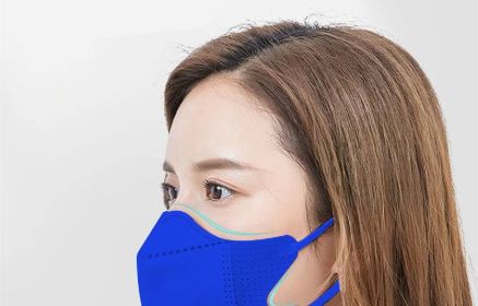 Comfortable 3-layer Thin Disposable Breathable Face Mask (Option: Blue-50PCS)