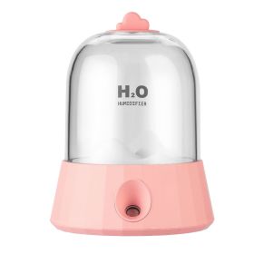 Humidifier Usb Rechargeable Water Meter Atomizer (Option: Pink-USB)