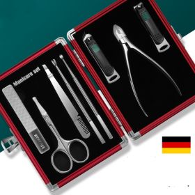 Nail Clipper Set Armor Trench Special Eagle (Option: Red Black)