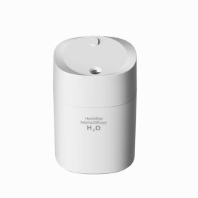 Aromatherapy Humidifier Car Mini Desktop USB Home (Option: White-USB)