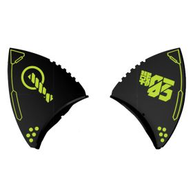 Punk Mask Cat Ears Headband Function Two-dimensional Sci-fi Machinery (Option: Cat ears black green)