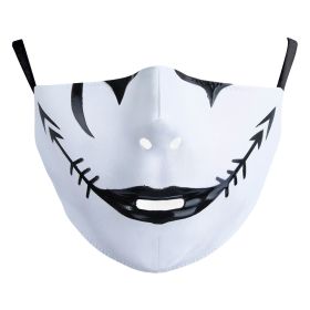 Halloween Digital Printing Funny Face Double-layer Dust Mask (Option: B178 984-Adult Average Size)