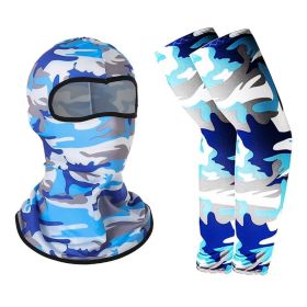 Spring And Summer Outdoor Motorcycle Full Face Windproof Dust Bib Men And Women (Option: 13style)