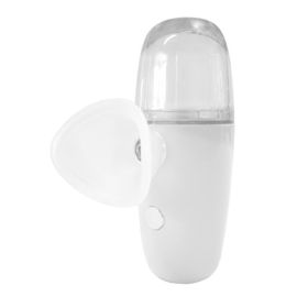 Eye Nano Spray Water Replenishing Device Household Handheld Portable Eye Drops Atomized Eye Care Cleaner (Color: White)