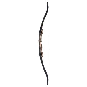 Wooden Laminated Twisted Sheet Outdoor 62 Inch Bow (Option: 62inch recurve bow-34pounds)